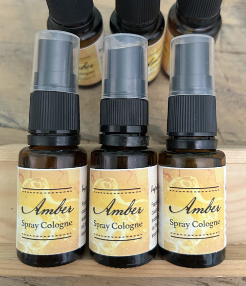 Amber - 15ml Spray Cologne