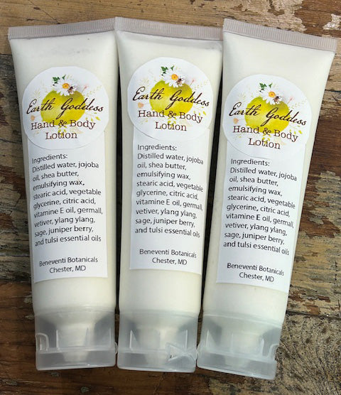 Earth Goddess Hand and Body Lotion